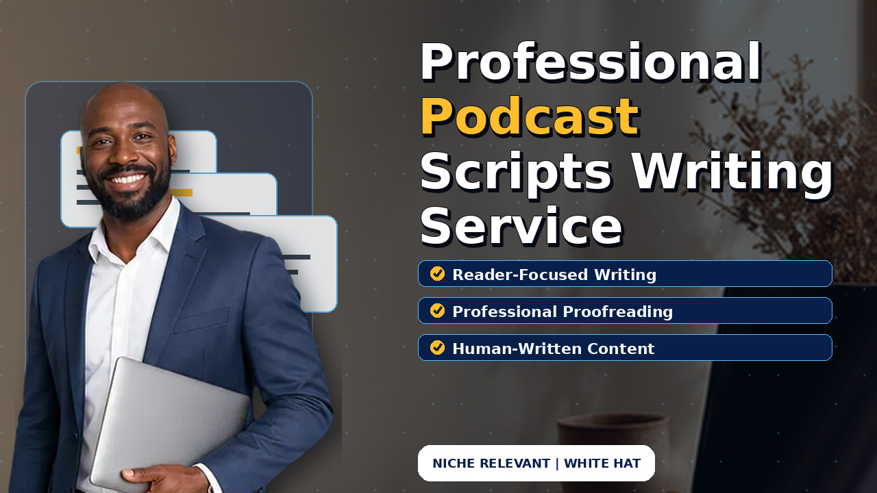 Professional Podcast Scripts Writing Service