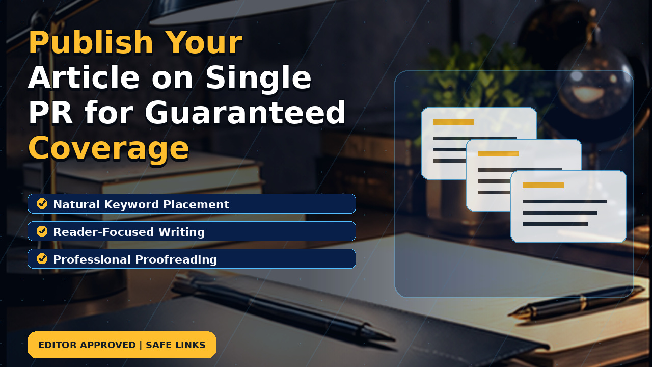 Publish Your Article on Single PR for Guaranteed Coverage