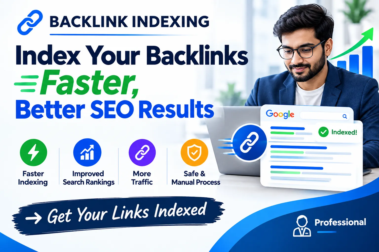 I Will Index Your Backlinks Faster for Better SEO Results