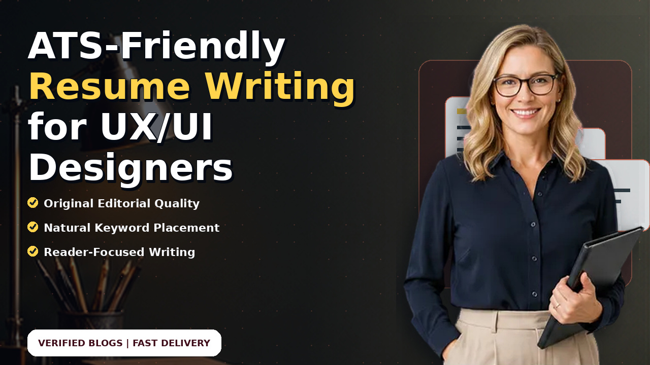 ATS-Friendly Resume Writing for UX/UI Designers
