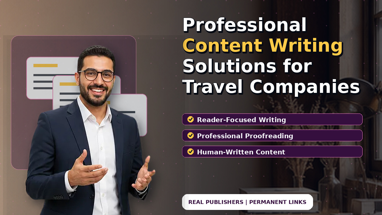 Professional Content Writing Solutions for Travel Companies