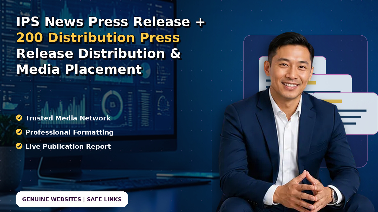IPS News Press Release + 200 Distribution Press Release Distribution & Media Placement