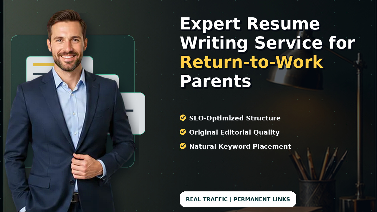 Expert Resume Writing Service for Return-to-Work Parents