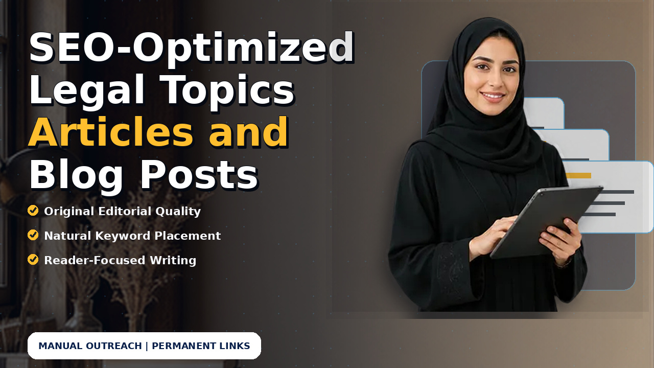 SEO-Optimized Legal Topics Articles and Blog Posts