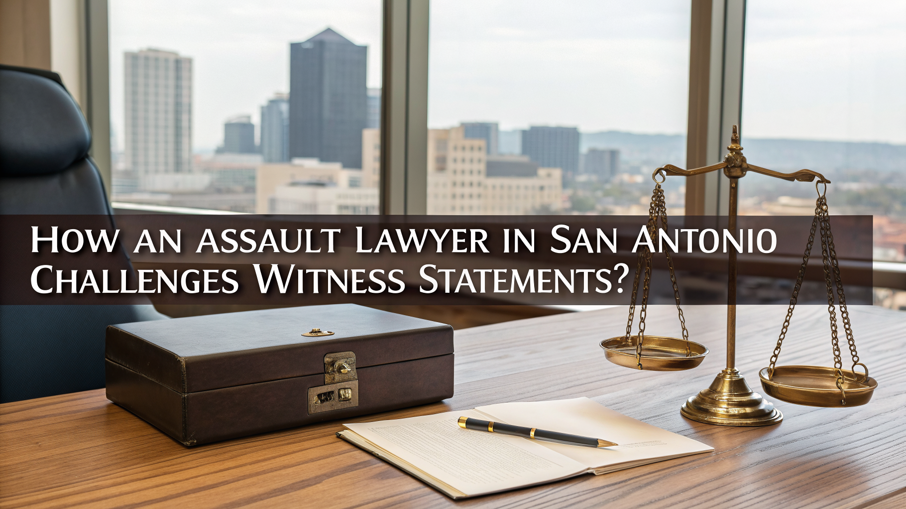 How an Assault Lawyer in San Antonio Challenges Witness Statements?