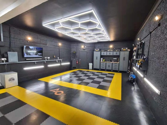 Elevating Toronto Garages with Premium Flooring and Lighting