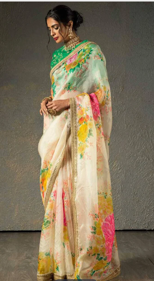 Ethereal Textures in Ethnic Fashion: Why Purple Saree Trends Are Rising in Organza Saree Collections