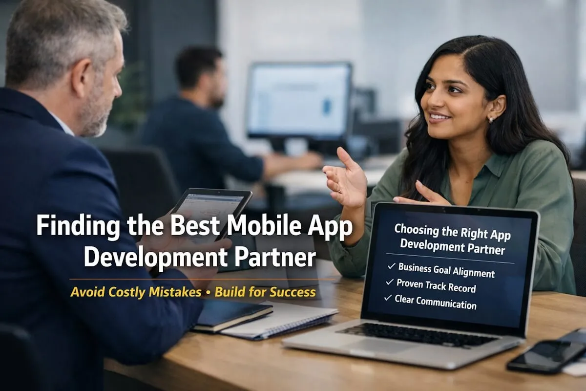 The CEO’s Guide to Choosing the Right Mobile App Development Partner