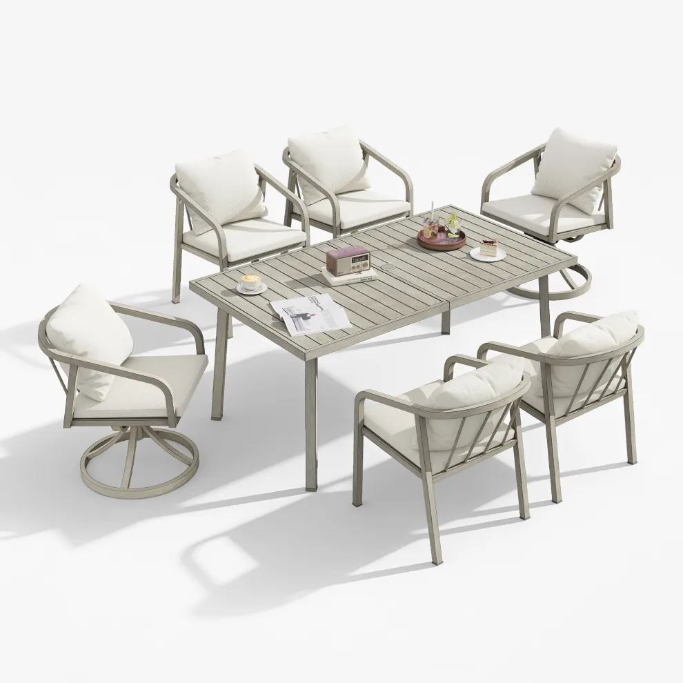 What Are the Benefits of a 7-Piece Patio Dining Set?
