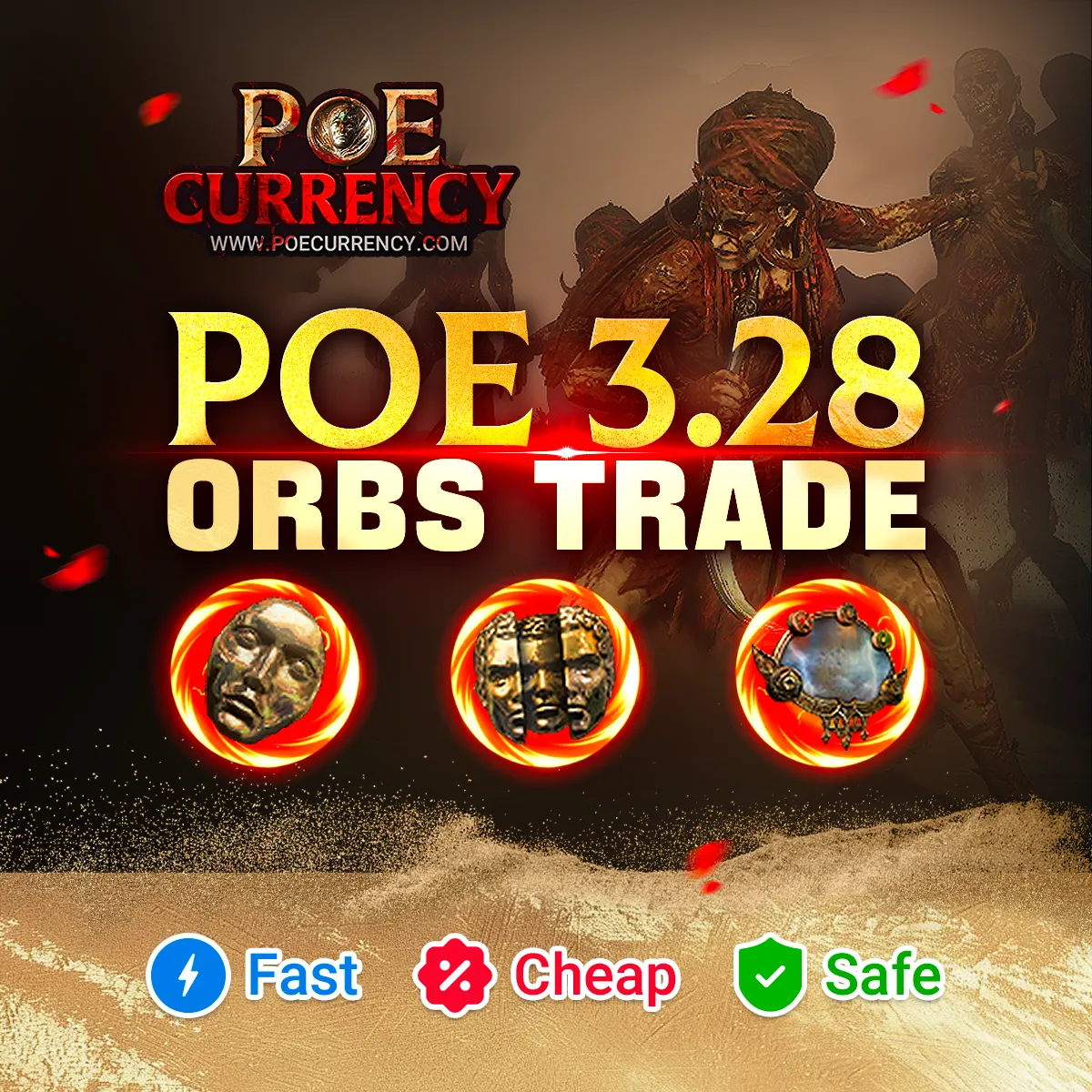 Cheap POE 3.28 Currency trading at POECurrency.com