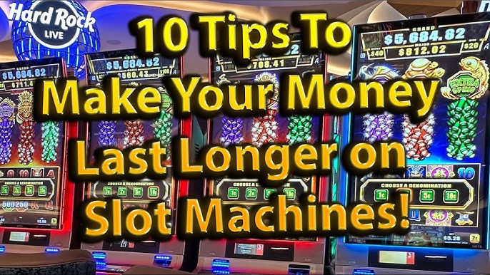 How to Make Your Slot Sessions Last Longer