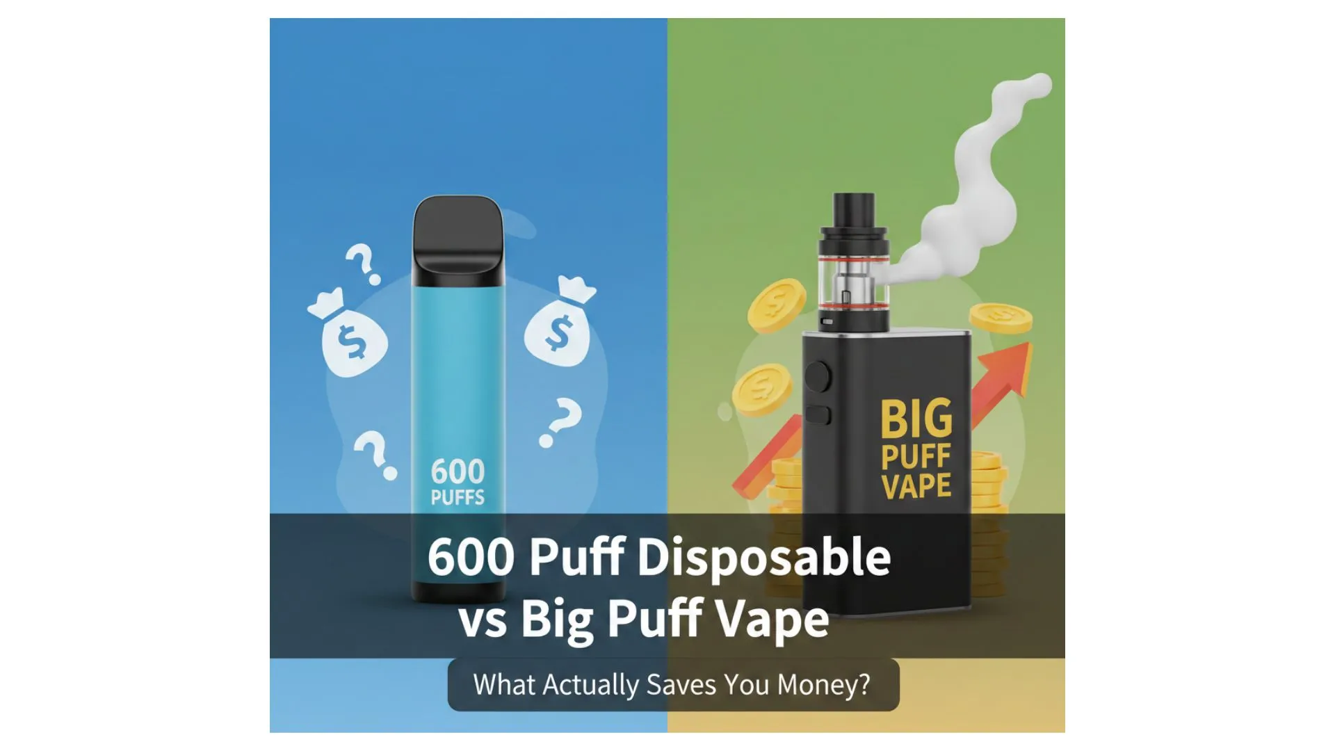 600 Puff Disposable vs Big Puff Vape – What Actually Saves You Money?