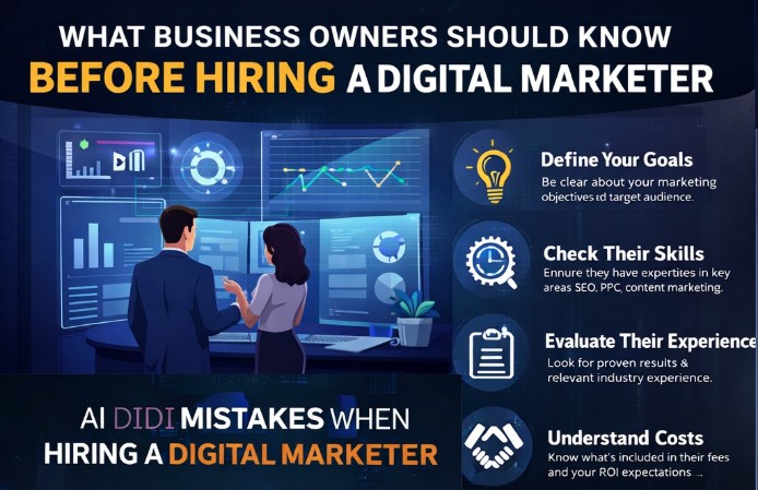 What Business Owners Should Know Before Hiring a Digital Marketer