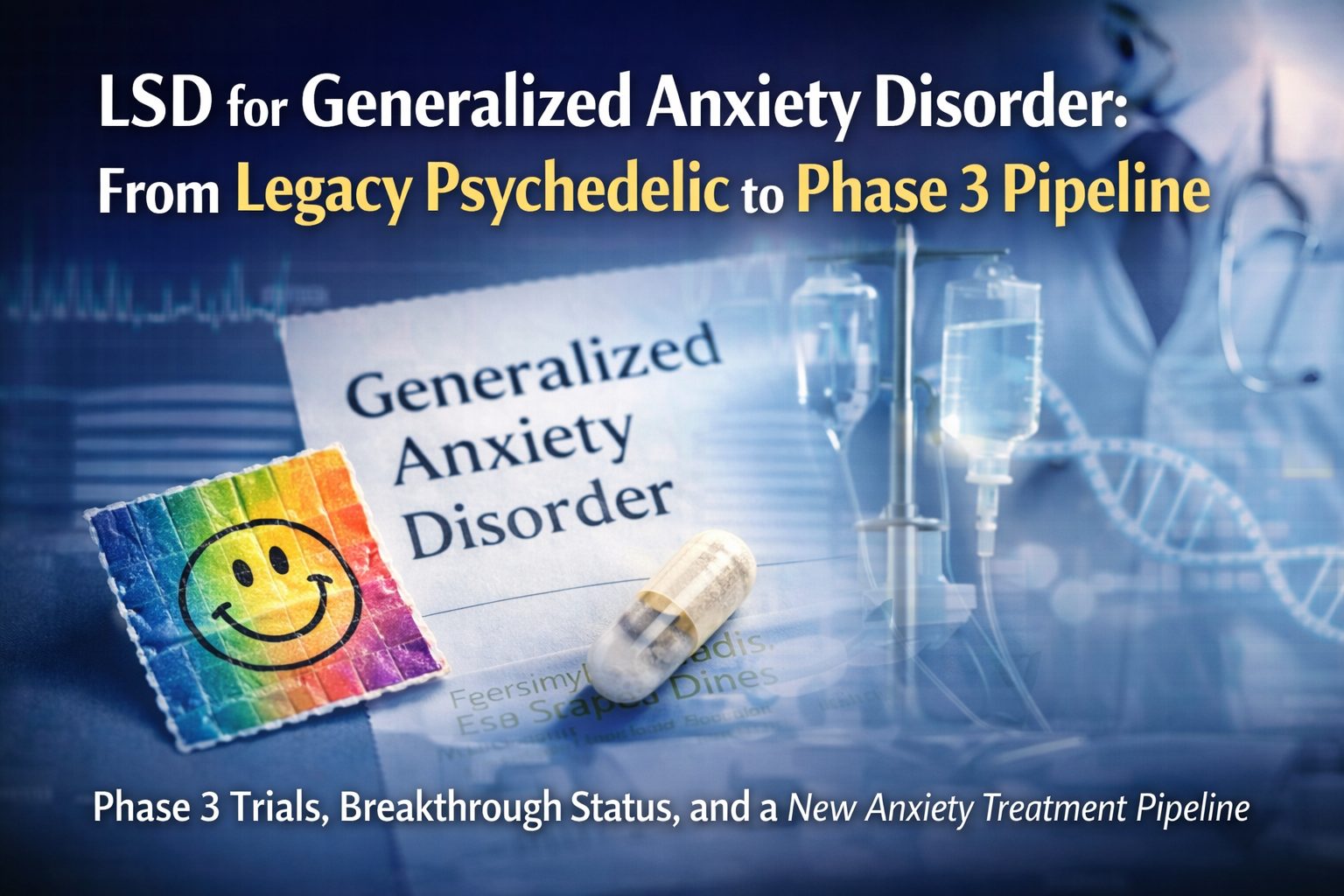 LSD for Generalized Anxiety Disorder: From Legacy Psychedelic to Phase 3 Pipeline