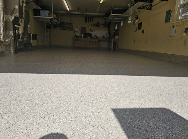 Epoxy garage flooring Salem and epoxy flooring Salem options people actually consider