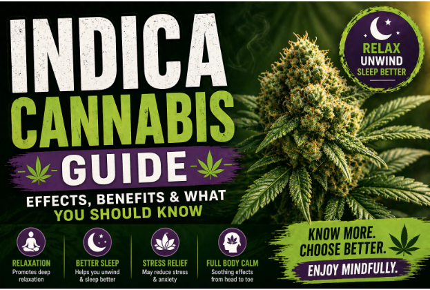 Indica Cannabis Guide: Effects, Benefits & What You Should Know