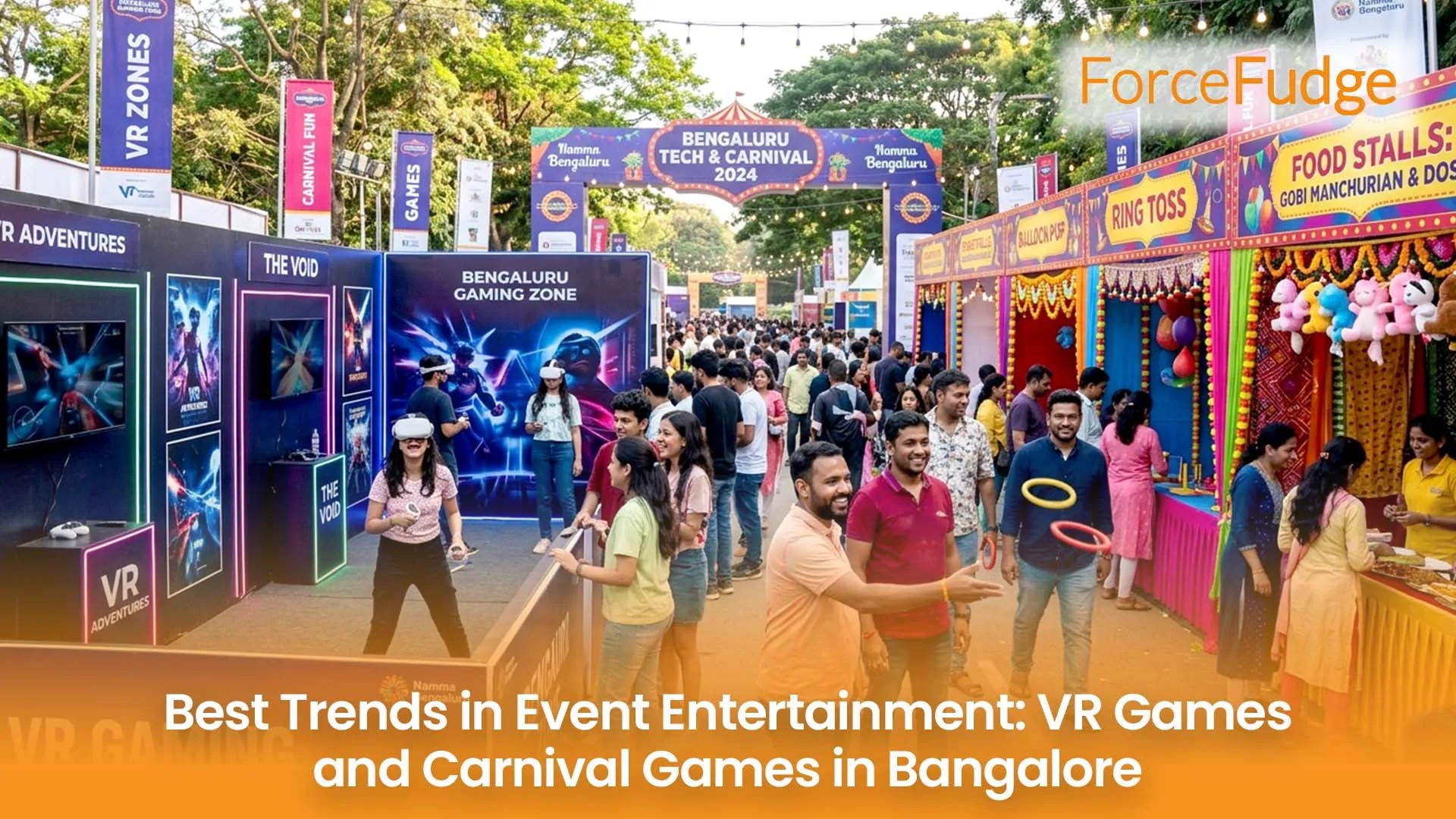 Top Trends in Event Entertainment: VR Games and Carnival Games in Bangalore