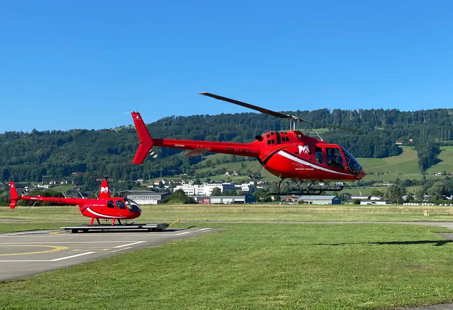 FunFlights Helicopter-Tours has the best scenic flights in Switzerland