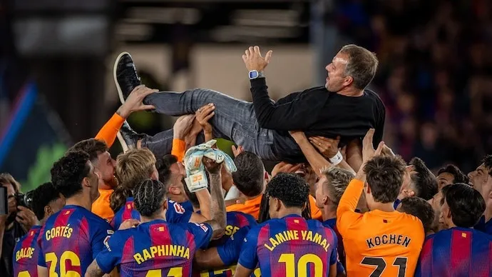 El Clasico: Hansi Flick opens up about father's death after helping  Barcelona win LaLiga title after beating Real Madrid - India Today