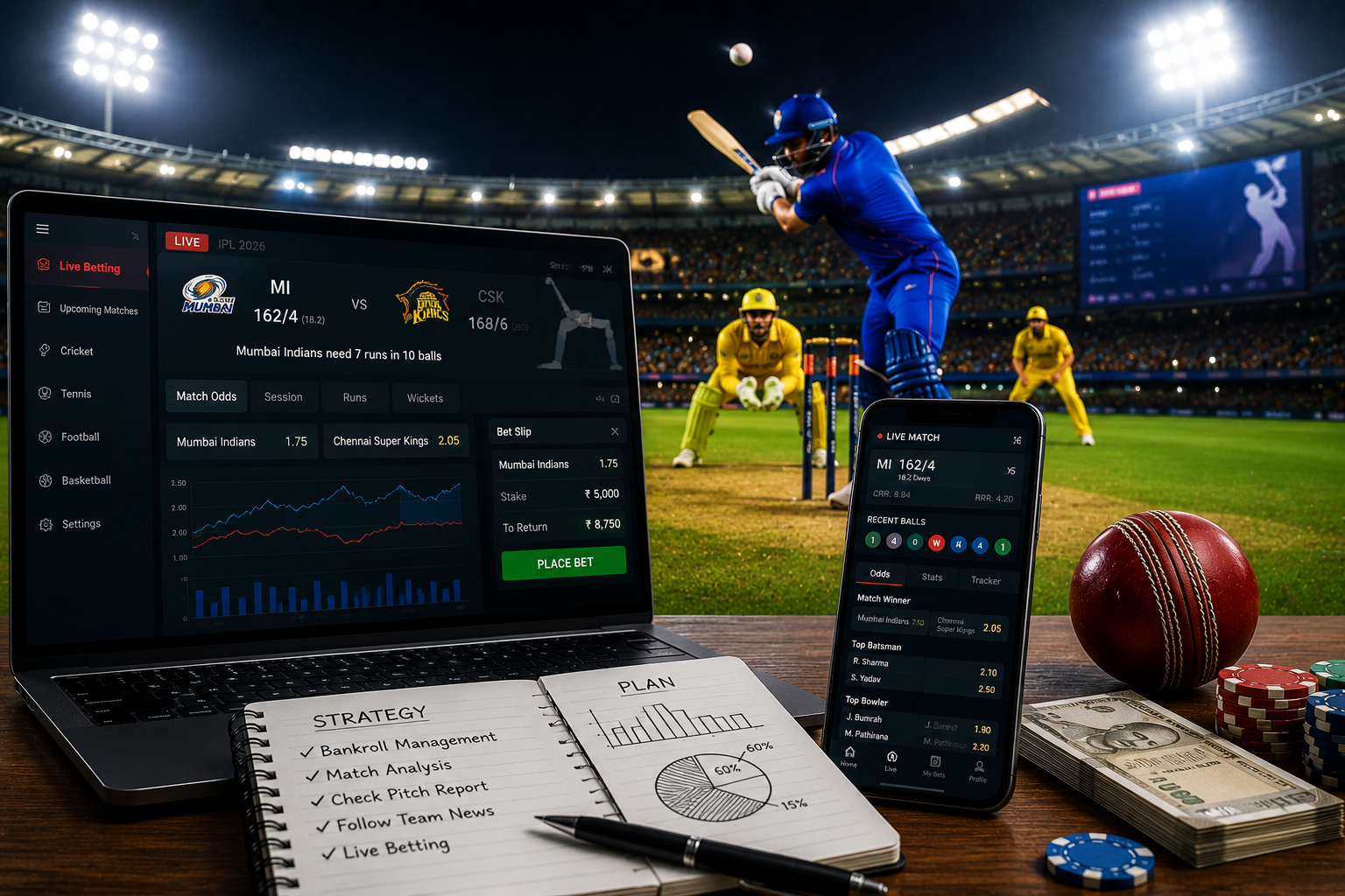 Cricket Betting Guide 2026: Smart Strategies, Match Analysis & Safe Betting Tips