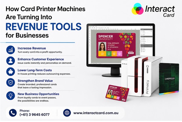 How Card Printer Machines Are Turning Into Revenue Tools for Businesses