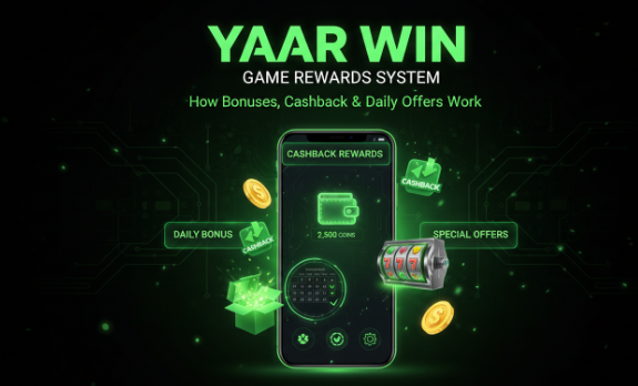 Yaar Win Game Rewards System: How Bonuses, Cashback & Daily Offers Work