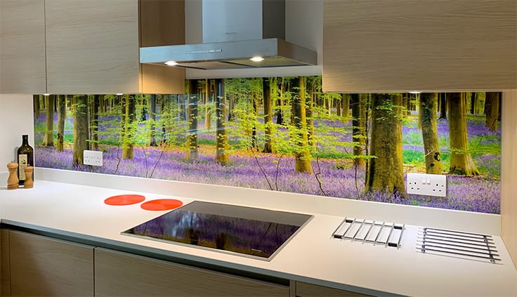 Colour Glass Splashback: A Bold Design Element for Modern Kitchen Interiors