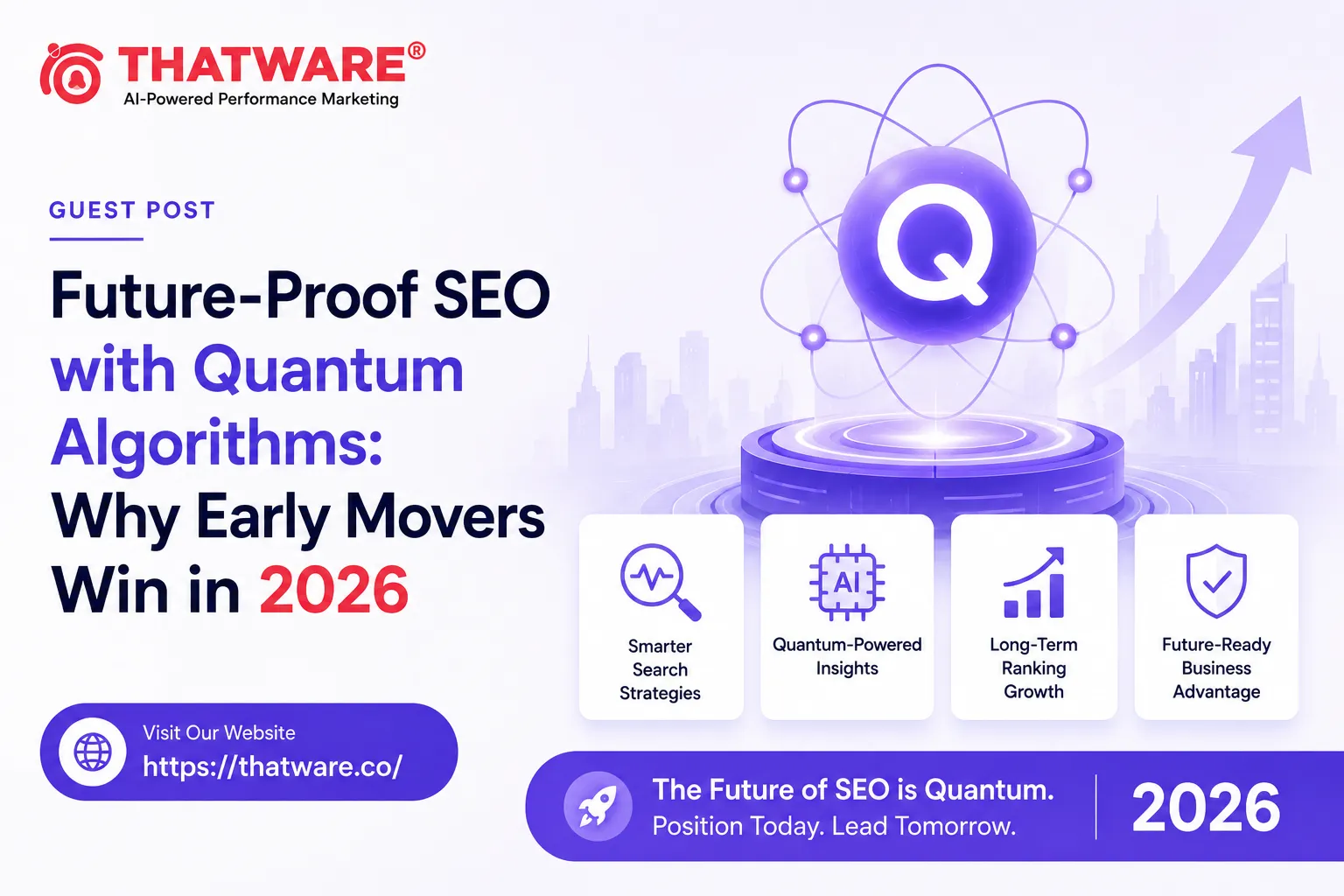 Future-Proof SEO with Quantum Algorithms: Why Early Movers Win in 2026 Future-Proof SEO with Quantum Algorithms: Why Early Movers Win in 2026
