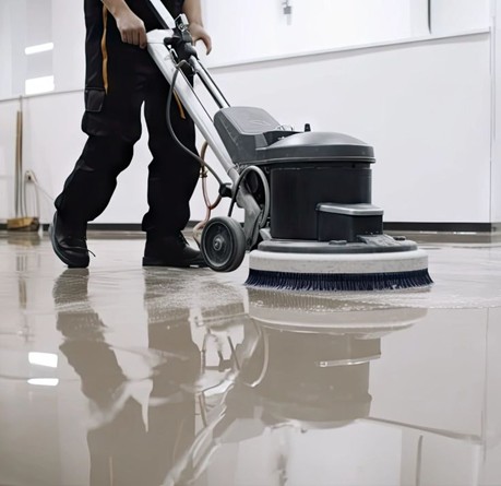 Marmolium floor cleaning Floor Cleaning and Duct Cleaning for Cleaner Facilities
