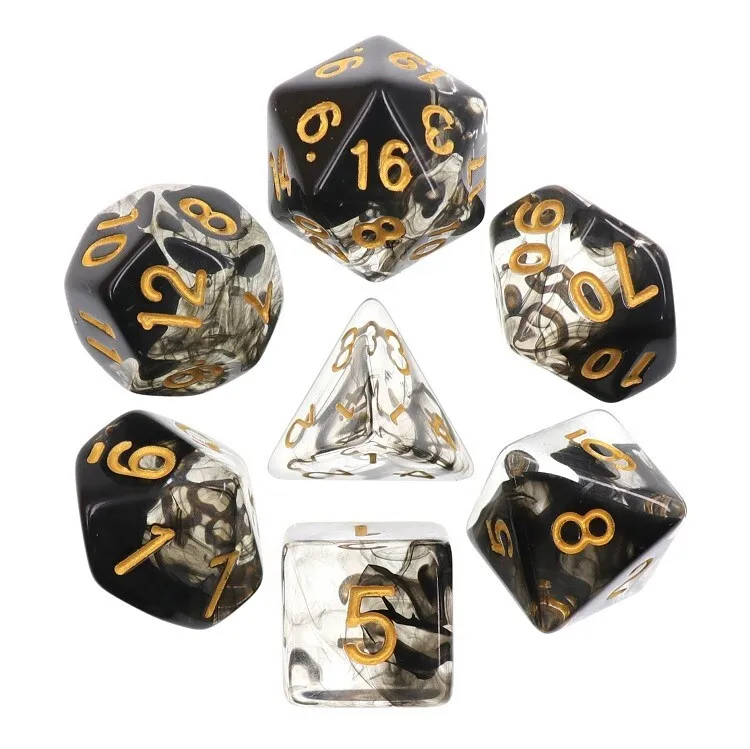 Phase Rocks - Dark Cloud - dice set dungeons and dragons D&D DnD RPG | eBay