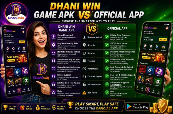 Dhani Win Game APK vs Official App: Which One Should You Download? Dhani Win Game APK vs Official App: Which One Should You Download?