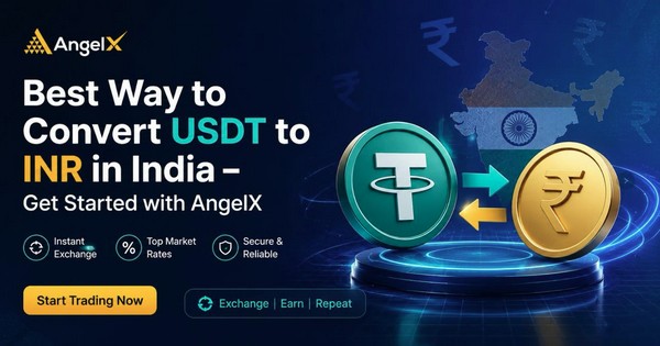 Best Way to Sell USDT to INR in India – Get Started with AngelX