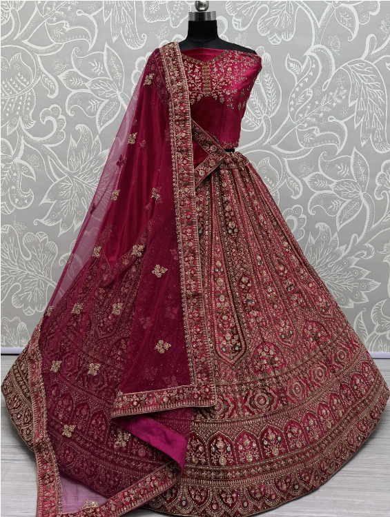 Is Red Still the Best Choice for a Dulhan Lehenga?