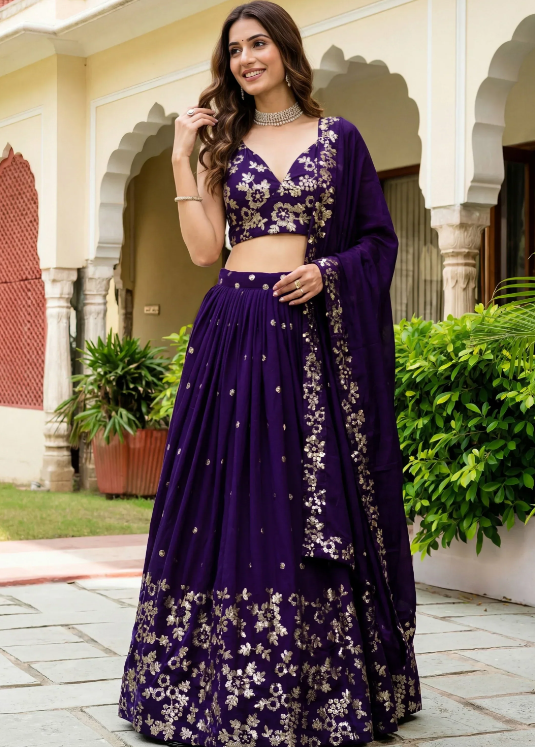 Why More Brides Are Saying Yes to Purple for Their Engagement Look