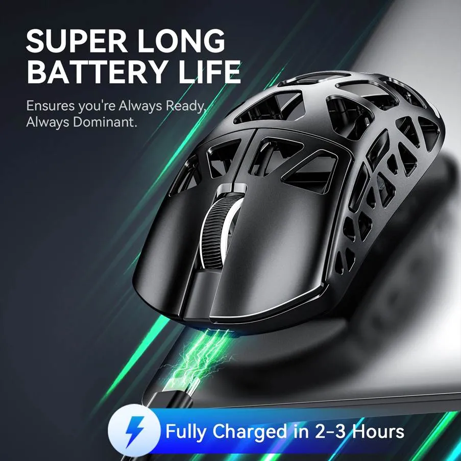 Cordless gaming mouse