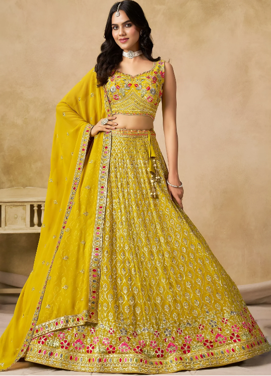 Yellow Lehenga Choli & Anarkali Suits: Traditional Styles with a Modern Touch