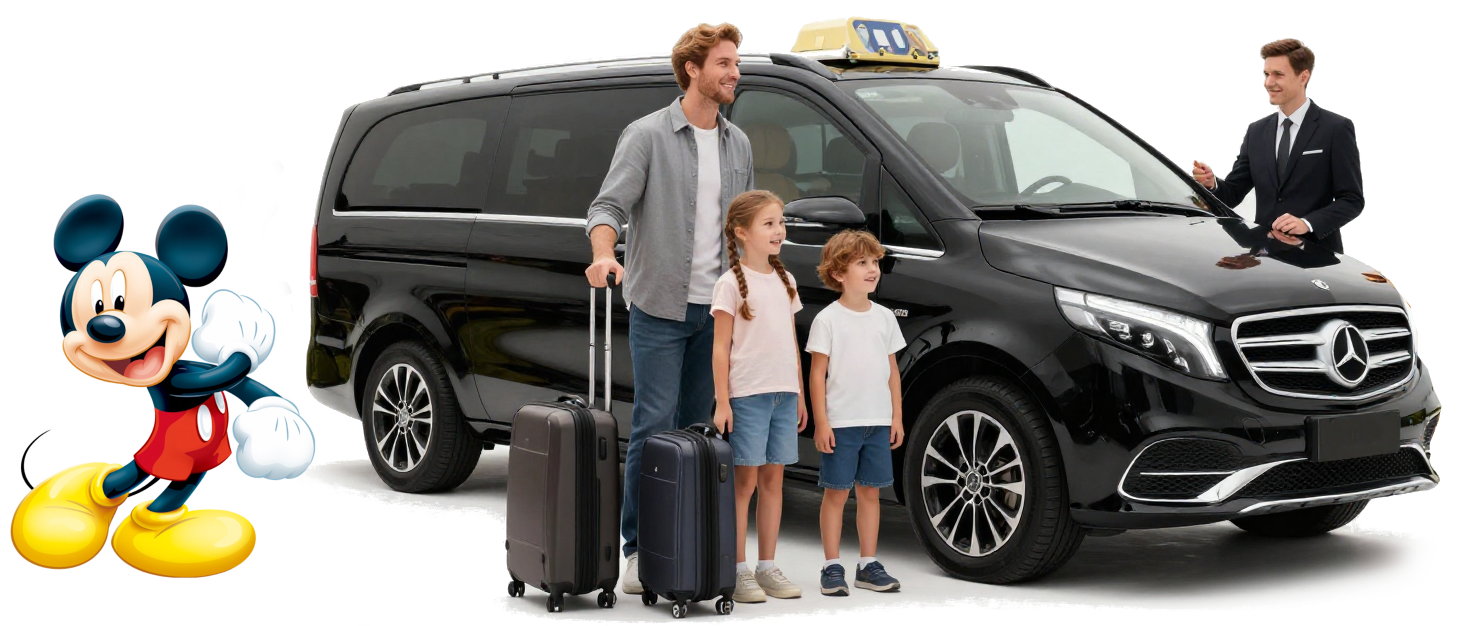 Transfer from Charles de Gaulle to Disneyland Paris and Paris Disney transfer travel advice