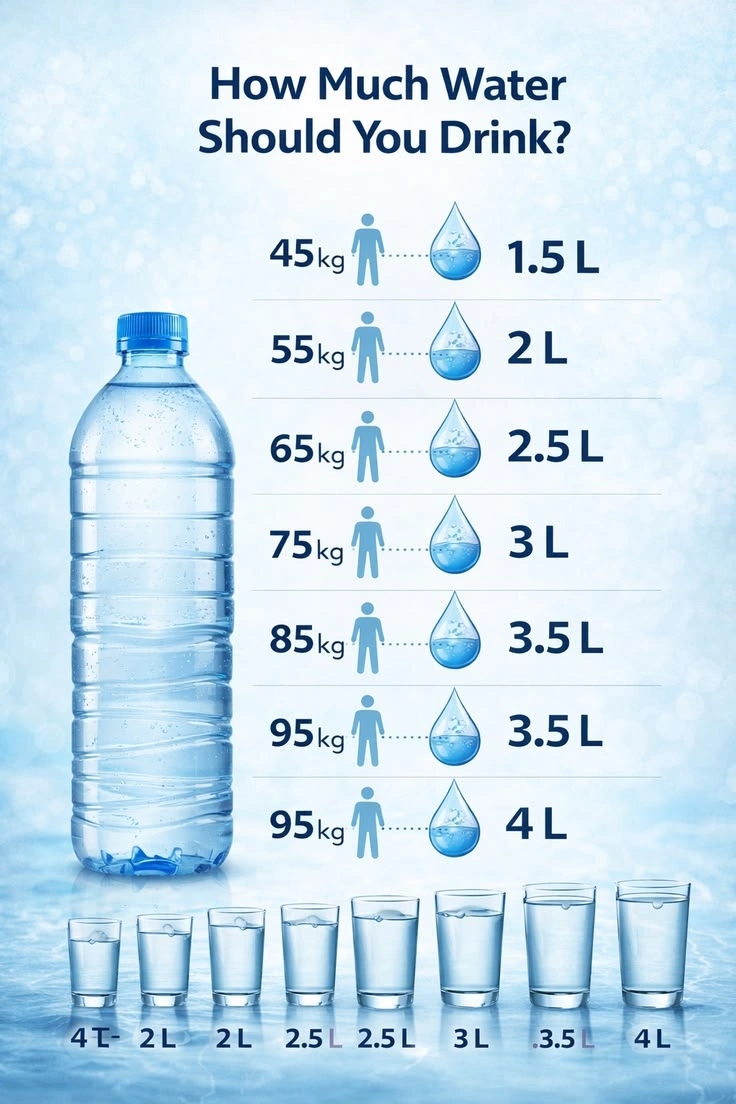 The Ultimate Guide to How Much Water You Should Drink Daily