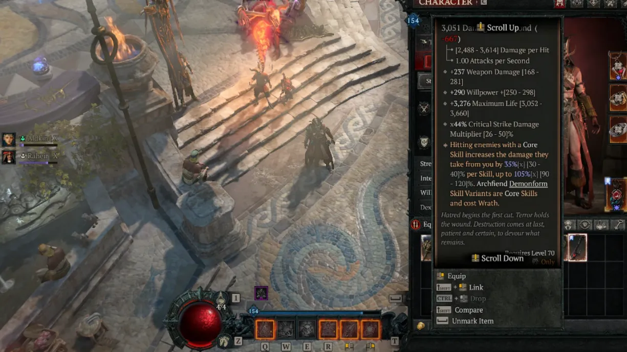Farming and Mastering Anathema of the Primes for Warlocks in Diablo 4