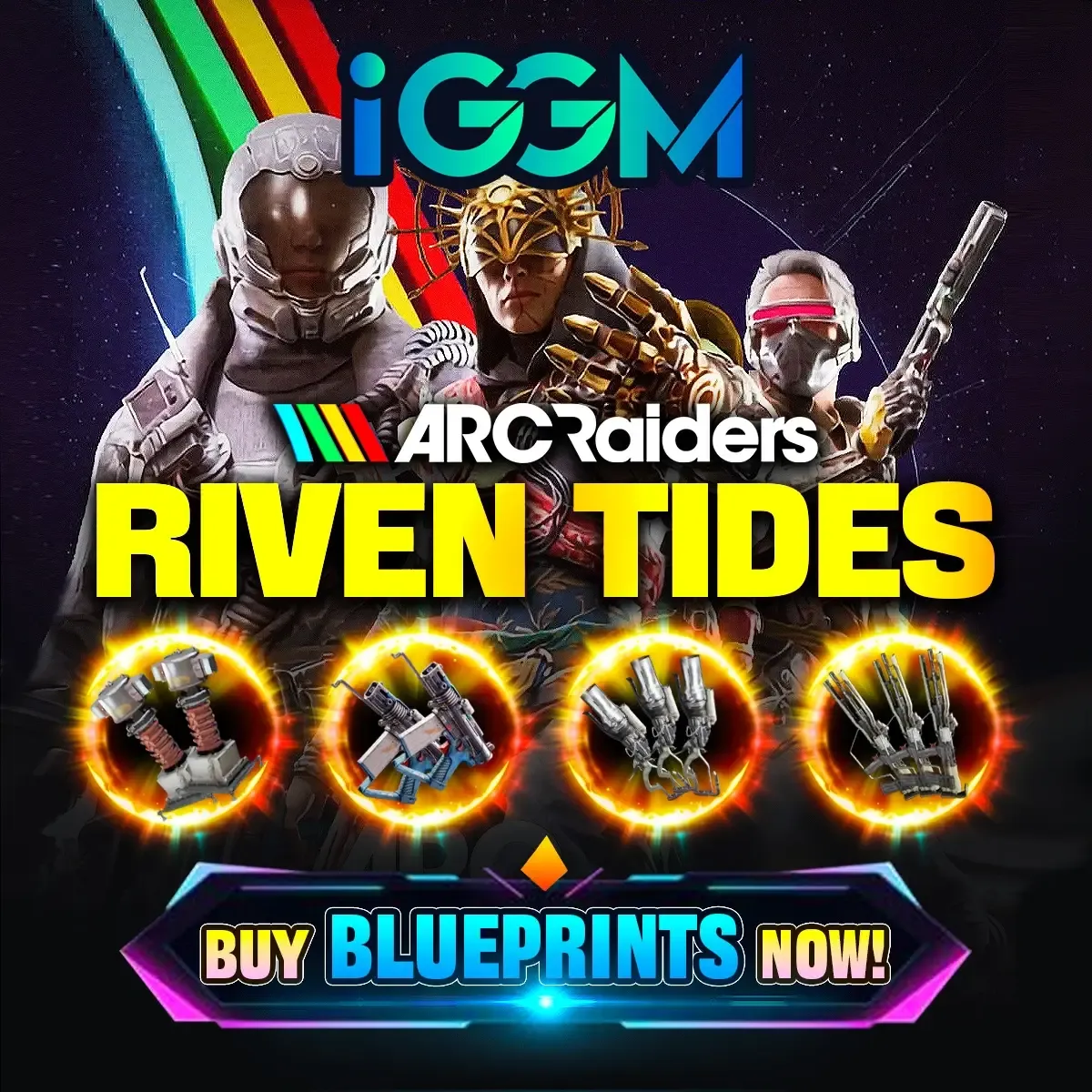 Buy cheap ARC Raiders blueprints at IGGM.com during Riven Tides update