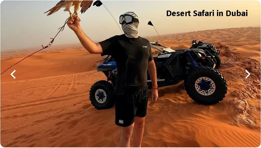 Safari gurun pribadi Abu Dhabi