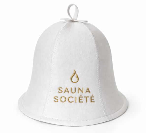 Luxury sauna hat: buy a wool sauna hat