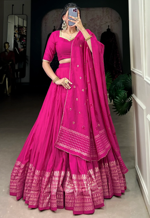 Pink Lehenga and Pink Color Salwar Suit: Trending Wedding Outfit Ideas
