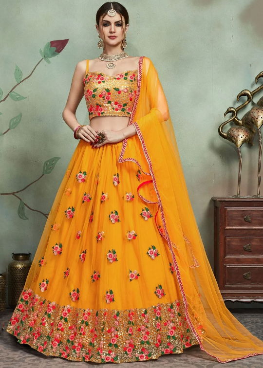 Lehenga Choli for Women and Navy Blue Lehenga Choli: The Power of Color in Contemporary Ethnic Fashion
