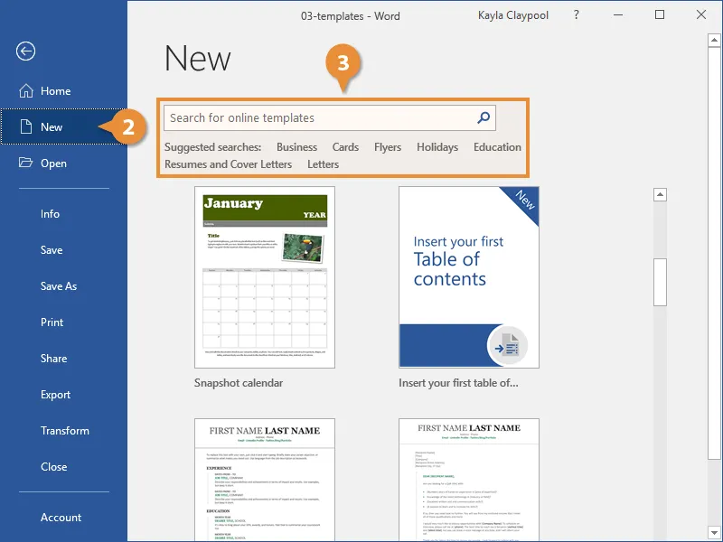How to Create a Template in Word | CustomGuide