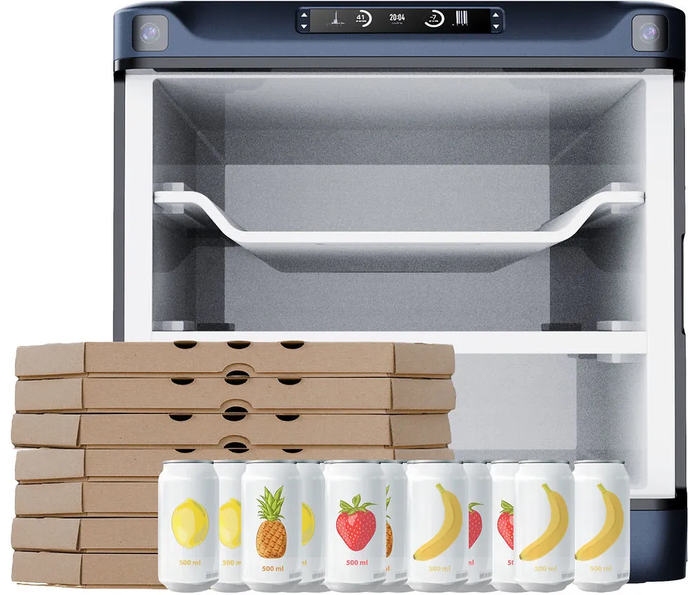 GrubPac Smart Delivery Box | Dual Temperature Control