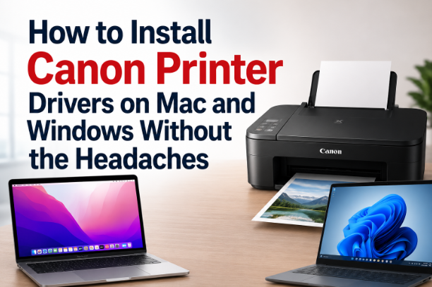 How to Install Canon Printer Drivers on Mac and Windows Without the Headaches