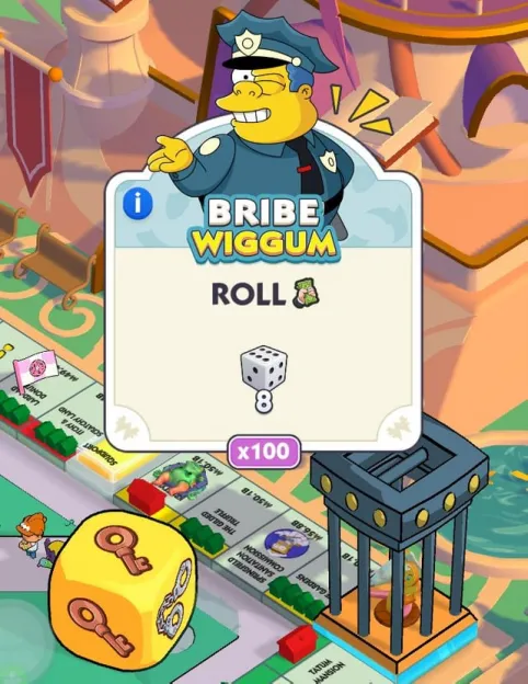 Monopoly Go Bribe Wiggum!