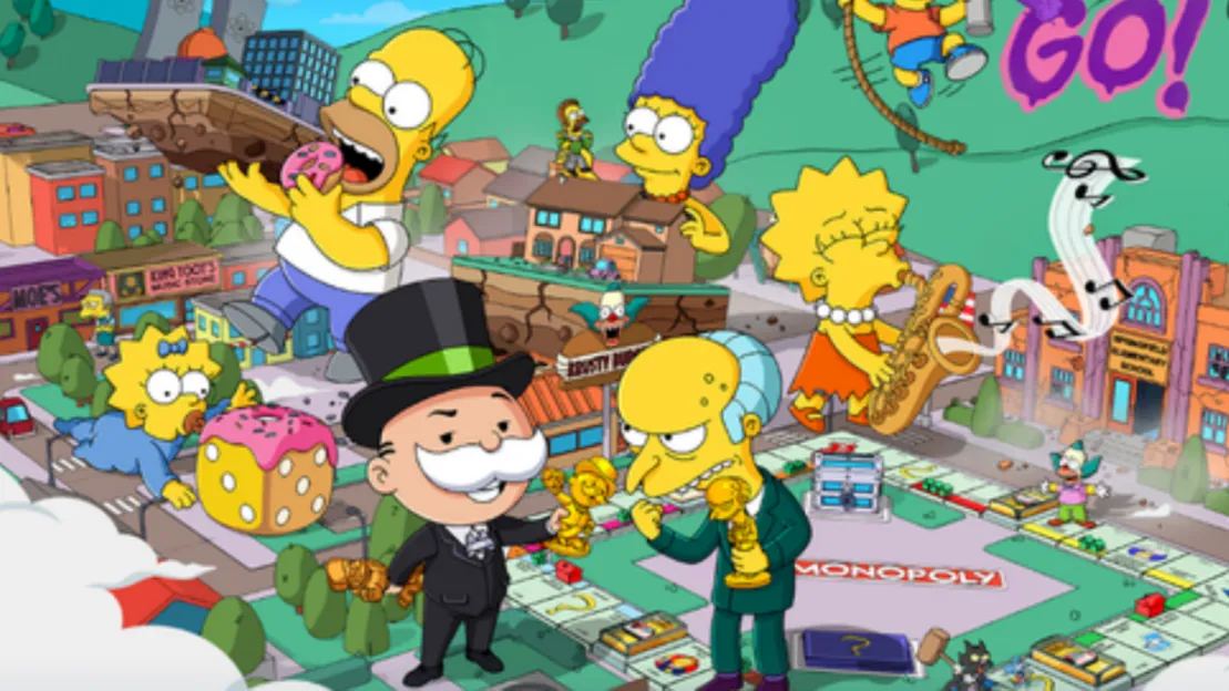 EZG.com Breaks Down Every Legit Way to Earn Free Dice in Monopoly GO The Simpsons Stickers Album