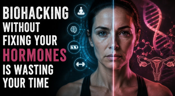 Biohacking Without Fixing Your Hormones Is Wasting Your Time Biohacking Without Fixing Your Hormones Is Wasting Your Time